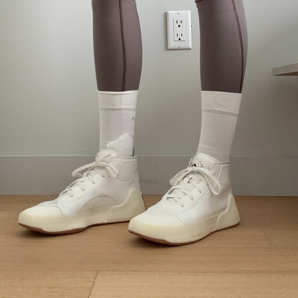 Adidas by Stella McCartney White Sneakers Modern Chunky Design